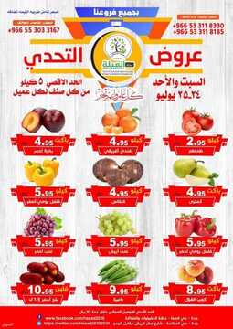 عروض حصاد البساتين اليوم 24 يوليو 2021 الموافق 15 ذو الحجة 1442 عروض التحدي 2 4971141393