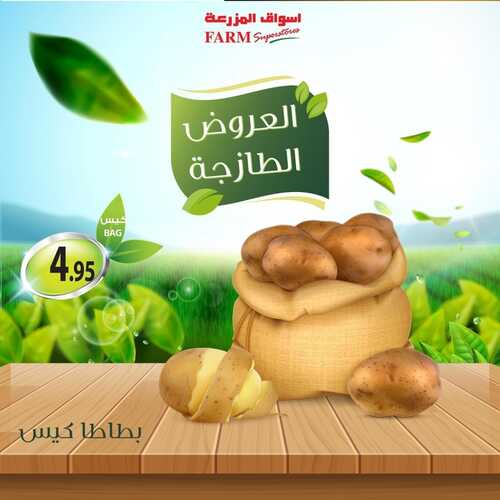 عروض أسواق المزرعة الغربية اليوم 14 يناير 2022 الموافق 11 جمادى الآخر 1443 مهرجان الخضار الطازج 4 7319514984