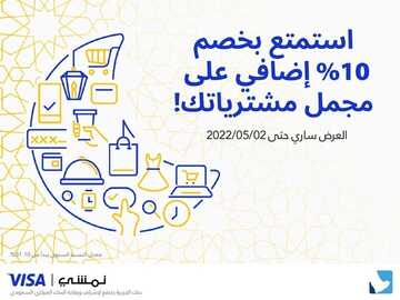 عروض بنك الجزيرة اليوم 19 ابريل 2022 الموافق 18 رمضان 1443 هـ خصم 10% إضافي 5 بنك الجزيرة 19 ابريل