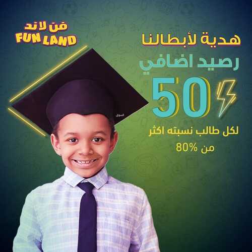 عروض فن لاند اليوم 6 مارس 2023 مـ الموافق 14 شعبان 1444 هـ عرض لأبطالنا الطلاب 2 كما عروض مطعم