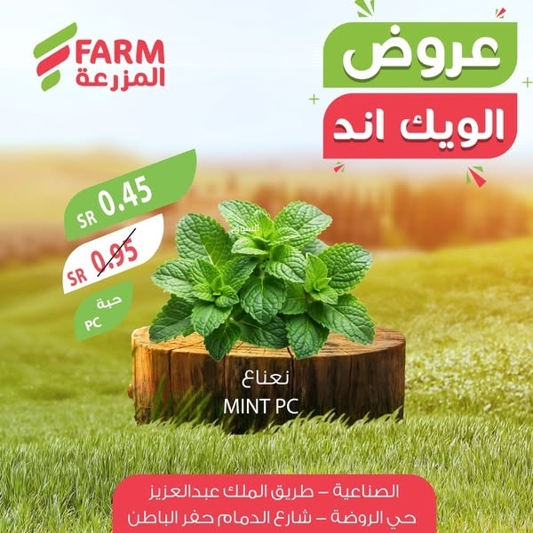 عروض المزرعة اليوم 16 يناير 2025 الموافق 16 رجب 1446 عروض الويكند الحصرية من 16 وحتى 18 يناير 2 8696756026