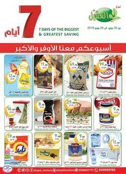 عروض العقيل الأسبوعية 20 حزيران 2018 الموافق 6 شوال 1439 6 4465407612