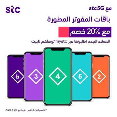عروض STC للاتصالات اليوم 29 مايو 2020 الموافق 6 شوال 1441 تخدمك في بيتك 7 701034501