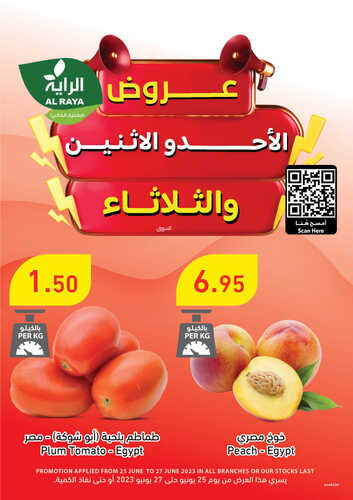 عروض الراية اليوم 25 يونيو 2023 الموافق 7 ذو الحجة 1444 عروض الأحد و الاثنين و الثلاثاء 3 3190305820