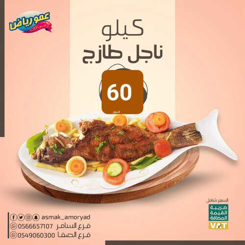 عروض مطعم عمو رياض اليوم 18 يونيو 2023 مـ الموافق 29 ذو القعدة 1444 هـ عرض خاص 5 كما عروض مطعم