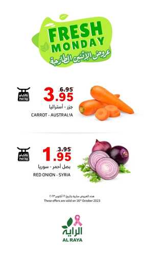 عروض الراية اليوم 16-10-2023 الموافق 1 ربيع الثاني 1445 عروض الاثنين الطازجة 2 9322476483