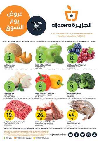 عروض الجزيرة24 مارس، 2019