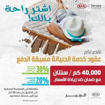 عروض شركة كيا الجبر للسيارات اليوم الخميس 31 ديسمبر 2020 - Happy New Year 1 عروض السيارات