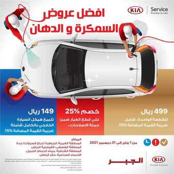 عروض كيا الجبر للسيارات اليوم الجمعة 1 يناير 2021 - Happy New Year 5 عروض السيارات