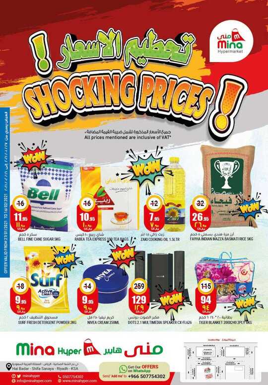 Mina SHOCKING PRICES 1