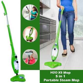 مكنسة البخار أكس فايف تعمل بالبخار 1300واط ، مناسبة لجميع الأرضيات 2 steem mop1